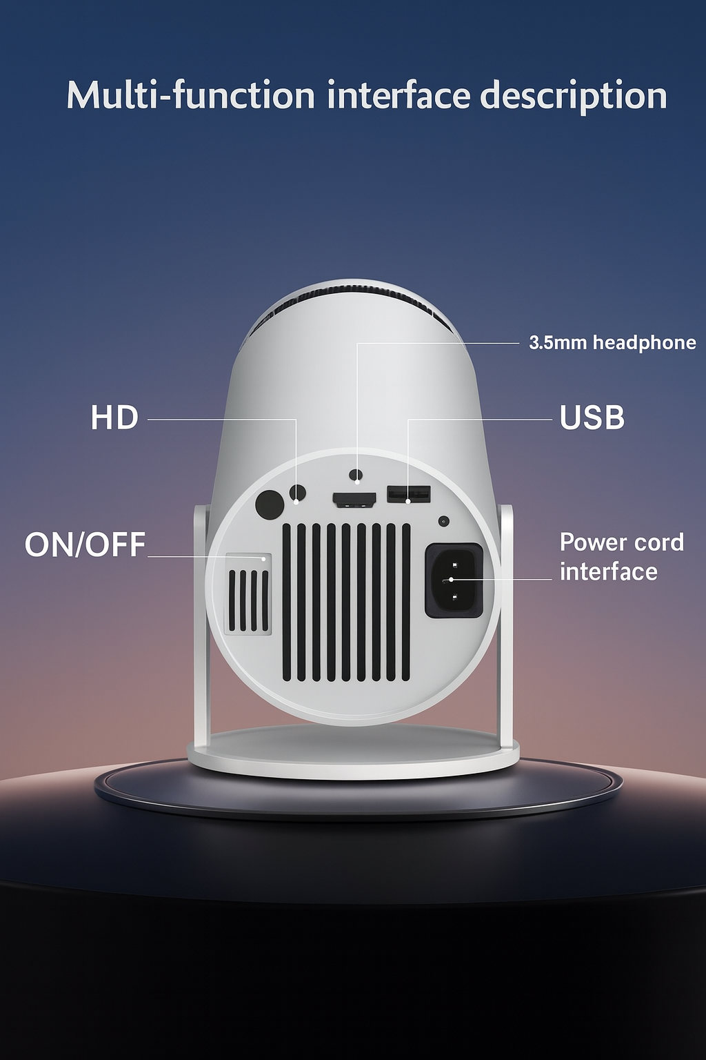 PocketBeam™ Mini Projector – Full HD